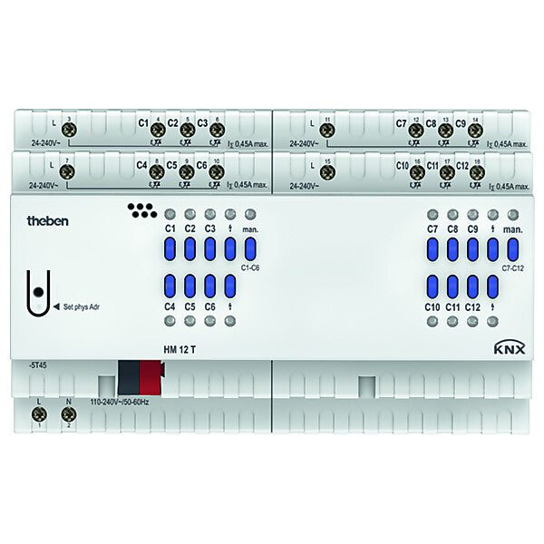 Theben Heizungsaktor FIX2 Modul HM 12 T KNX